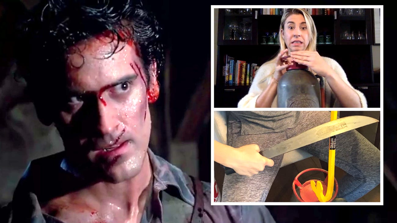 Business Insider video feature — Tara Blume recreating Evil Dead II sounds at home